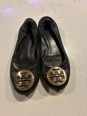 Tory Burch Minnie Travel Ballet Flats 8.5